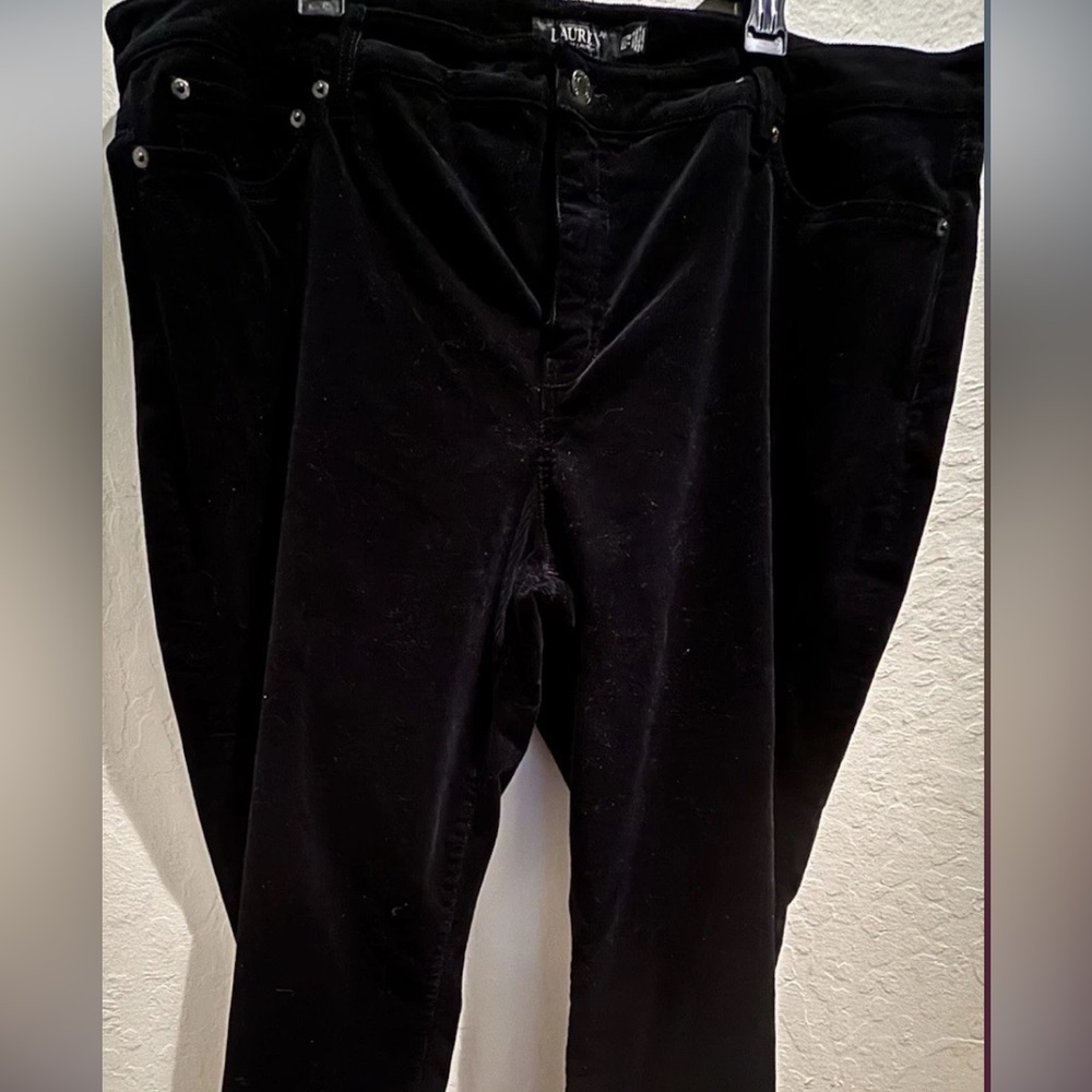 Ralph Lauren Black Corduroy Jeans  size 22